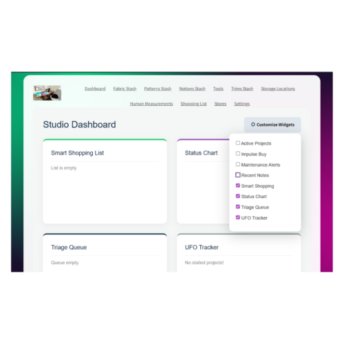 Sewing Project Manager