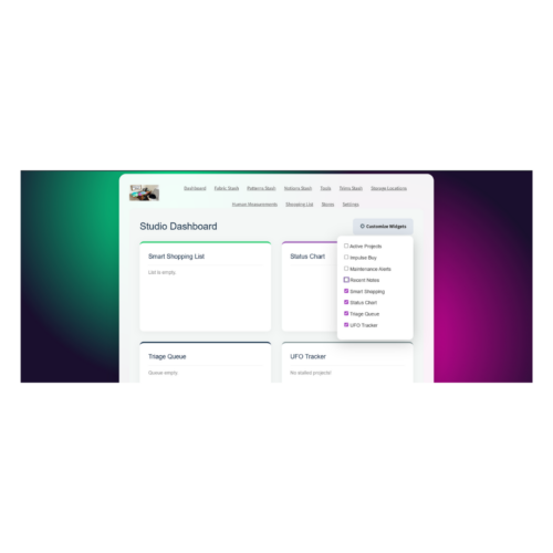 Sewing Project Manager