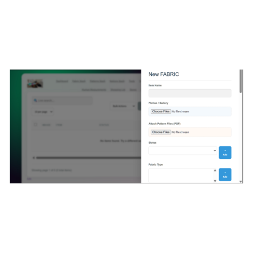 Sewing Project Manager